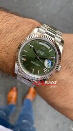 Rolex Day Date Yeşil 228239 Olive Green 40 mm 3235 Eta Swiss