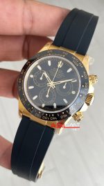 Rolex Daytona Cosmograph 116518 Siyah Gold Oysterflex 40mm Swiss ETA Saat