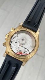 Rolex Daytona Cosmograph 116518 Siyah Gold Oysterflex 40mm Swiss ETA Saat