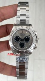 Rolex Daytona Cosmograph 126509LN Gri 40mm Swiss ETA Saat Clean Factory