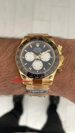 Rolex Daytona Le Mans 126528LN Gold 40mm 4132 Super Clone Swiss ETA Saat QF Factory