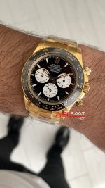 Rolex Daytona Le Mans 126528LN Gold 40mm 4132 Super Clone Swiss ETA Saat QF Factory