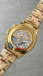 Rolex Daytona Le Mans 126528LN Gold 40mm 4132 Super Clone Swiss ETA Saat QF Factory
