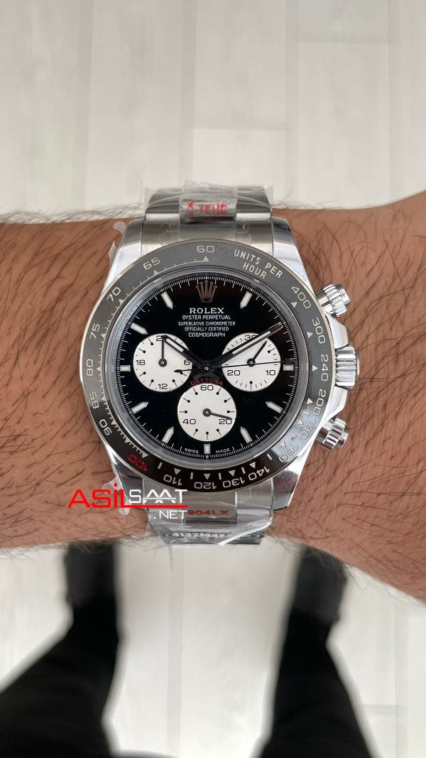 Rolex Daytona Le Mans 126529LN Black Dial 40mm 4132 Super Clone Swiss ETA Saat QF Factory Rolex Daytona Le Mans 126529LN Black Dial 40mm 4132 Super Clone Swiss ETA Saat QF Factory