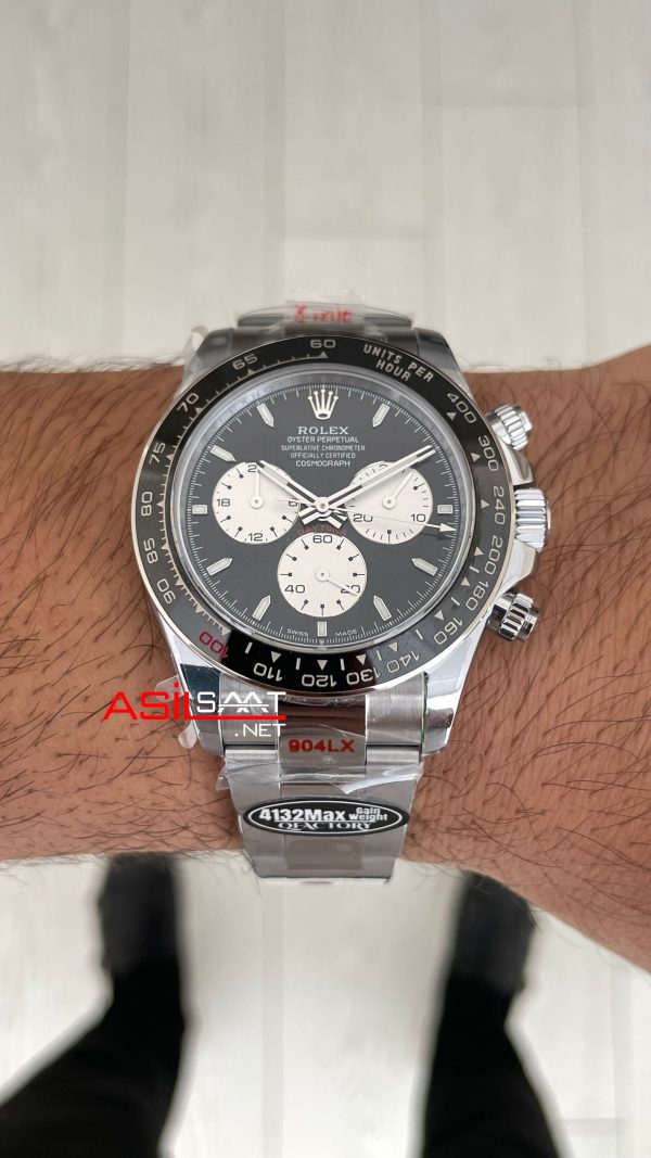 Rolex Daytona Le Mans 126529LN Black Dial 40mm 4132 Super Clone Swiss ETA Saat QF Factory Rolex Daytona Le Mans 126529LN Black Dial 40mm 4132 Super Clone Swiss ETA Saat QF Factory