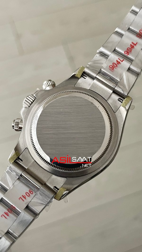 Rolex Daytona Panda 126500LN Beyaz Kadran 40mm 4131 Super Clone Swiss ETA Saat QF Factory Rolex Daytona Panda 126500LN Beyaz Kadran 40mm 4131 Super Clone Swiss ETA Saat QF Factory