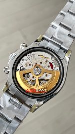 Rolex Daytona Platinum 126506 Ice Blue Baguette Dial 40mm 4131 Super Clone Swiss ETA Saat QF Factory