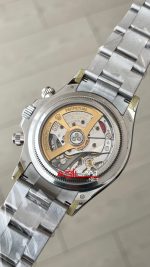 Rolex Daytona Platinum 126506 Ice Blue Baguette Dial 40mm 4131 Super Clone Swiss ETA Saat QF Factory