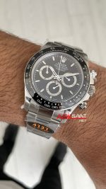 Rolex Daytona Siyah 126500LN Black Dial 40mm 4131 Super Clone Swiss ETA Saat QF Factory