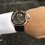 Seiko Velatura Chronograph Rose Siyah Kadran