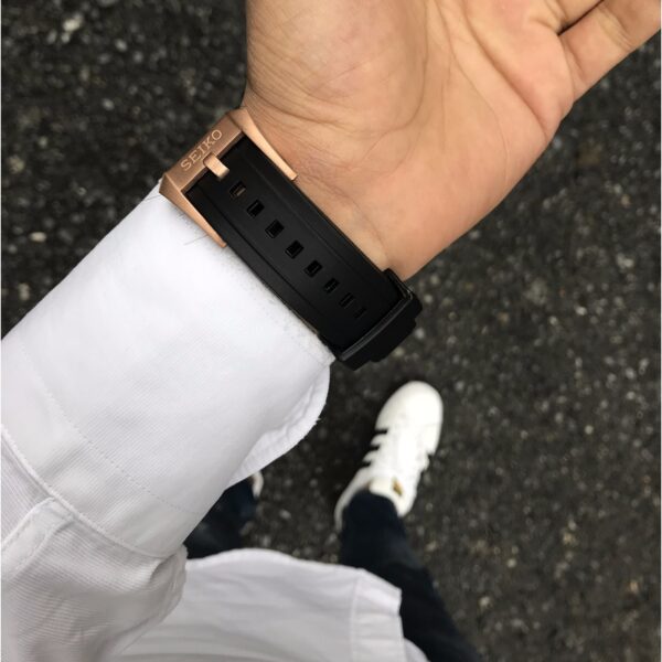 Seiko Velatura Chronograph Rose Siyah Kadran