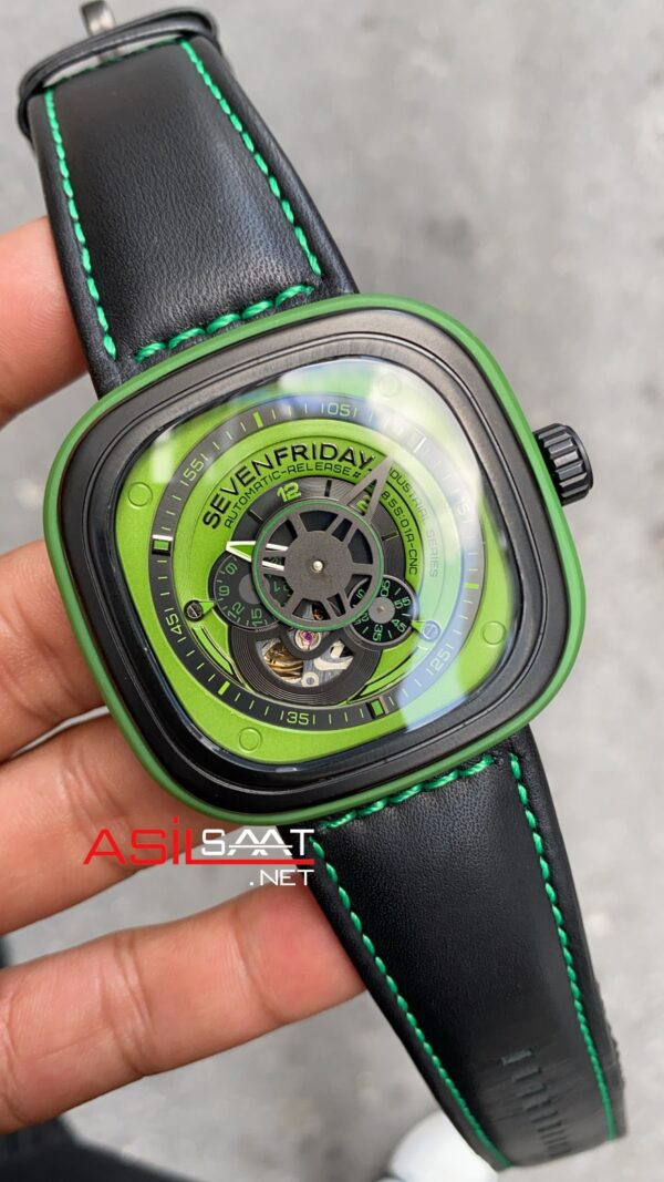 SevenFriday Green P Serisi Yeşil Kadran