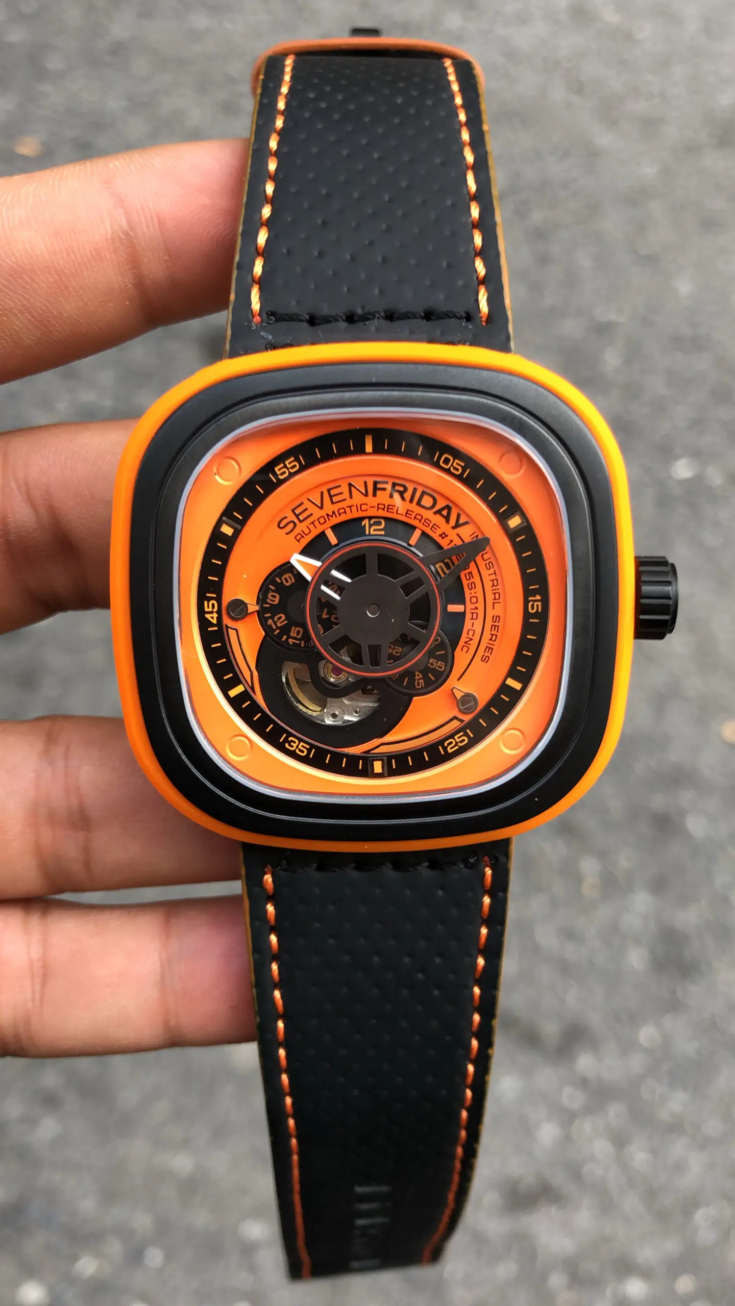 SevenFriday Kuka P Serisi Orange