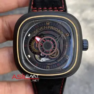 SevenFriday Lucky P Serisi P2B PVD Black