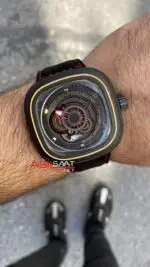 SevenFriday Lucky P Serisi P2B PVD Black