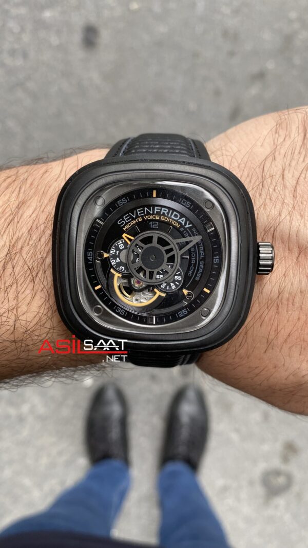 SevenFriday P Serisi P3 MV Micah's Voice Sarı SevenFriday P Serisi P3 MV Micah's Voice Sarı