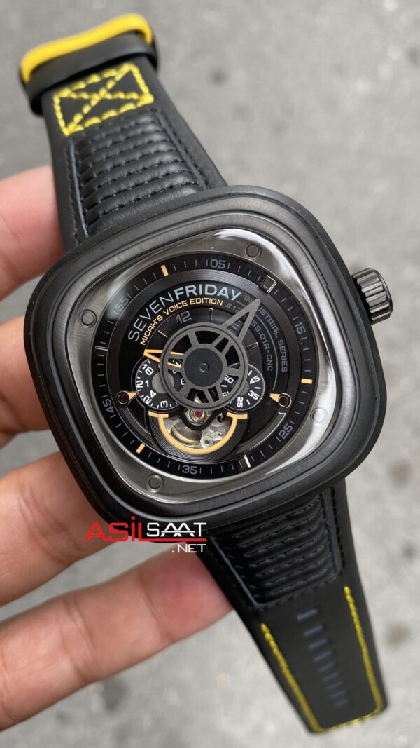 SevenFriday P Serisi P3 MV Micah's Voice Sarı SevenFriday P Serisi P3 MV Micah's Voice Sarı