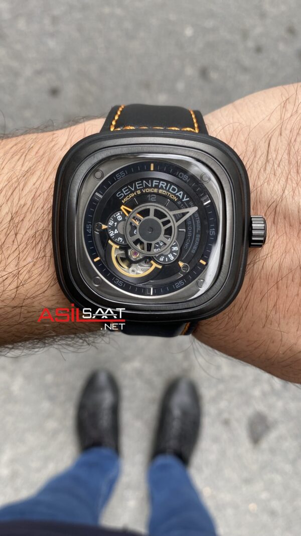 SevenFriday P Serisi P3 MV Micah's Voice Turuncu
