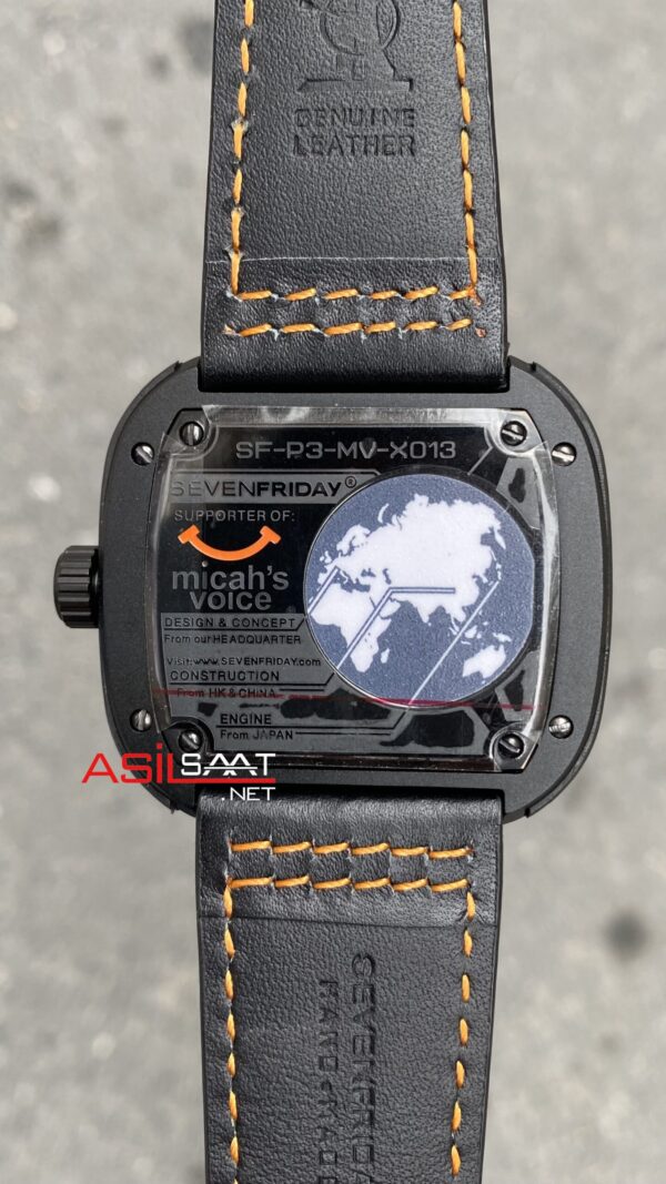 SevenFriday P Serisi P3 MV Micah's Voice Turuncu