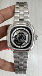 SevenFriday P Serisi SF-P1B/01M Silver 47mm Replika Saat
