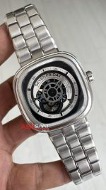 SevenFriday P Serisi SF-P1B/01M Silver 47mm Replika Saat