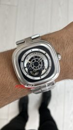 SevenFriday P Serisi SF-P1B/01M Silver 47mm Replika Saat
