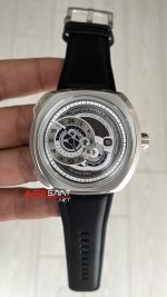 SevenFriday Q Series Q1/01 Beyaz Silver 44mm