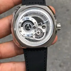 SevenFriday Q Serisi Silver Beyaz Kadran