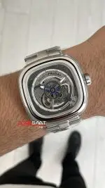 SevenFriday S Serisi SF-S1/01M Silver 47mm Replika Saat