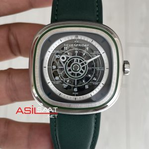 SevenFriday T Serisi Yeşil T1/06 Aka Green 45mm