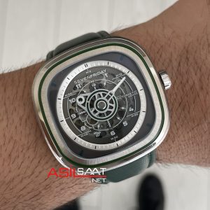 SevenFriday T Serisi Yeşil T1/06 Aka Green 45mm