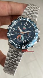 TAG Heuer Formula 1 Mavi Kadran 43mm Silver Replika Saat