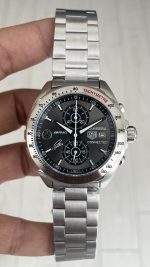 TAG Heuer Petronas AMG Gri 43mm Replika Saat