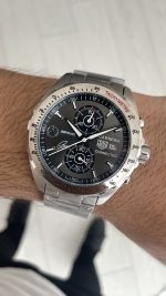 TAG Heuer Petronas AMG Gri 43mm Replika Saat