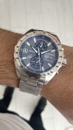 TAG Heuer Petronas AMG Gri 43mm Replika Saat