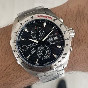 TAG Heuer Petronas AMG Siyah 43mm Replika Saat