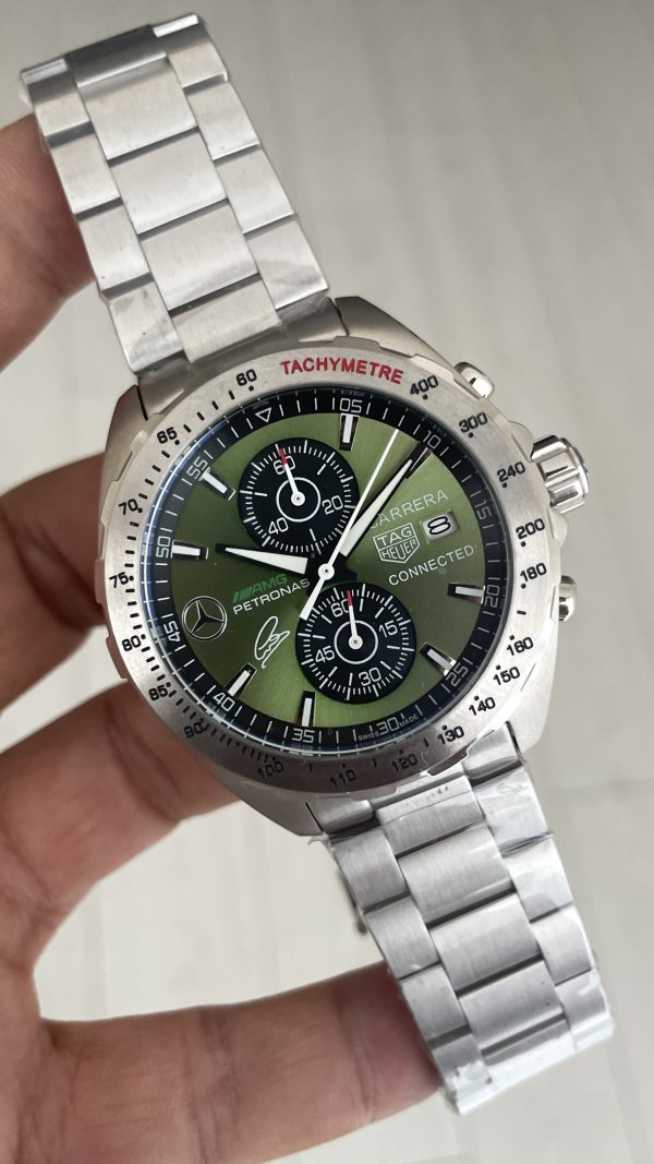 TAG Heuer Petronas AMG Yeşil 43mm Replika Saat