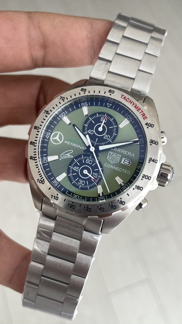 TAG Heuer Petronas AMG Yeşil 43mm Replika Saat