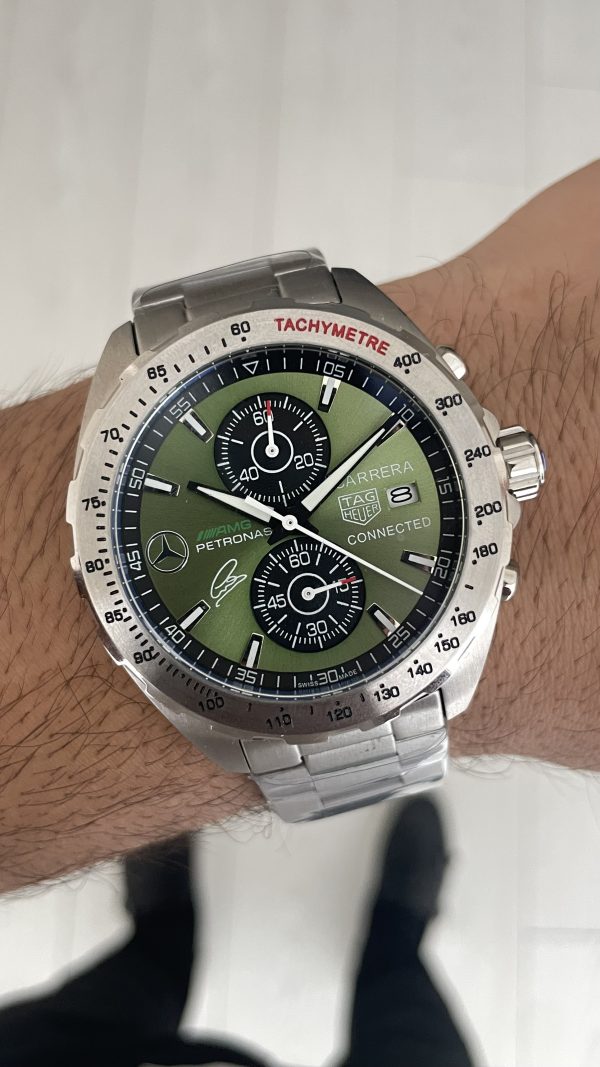 TAG Heuer Petronas AMG Yeşil 43mm Replika Saat