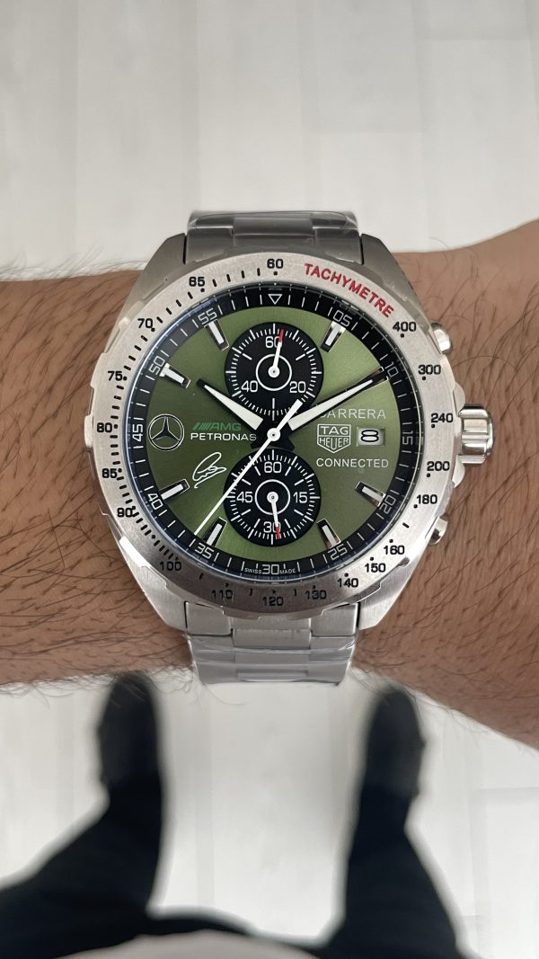 TAG Heuer Petronas AMG Yeşil 43mm Replika Saat