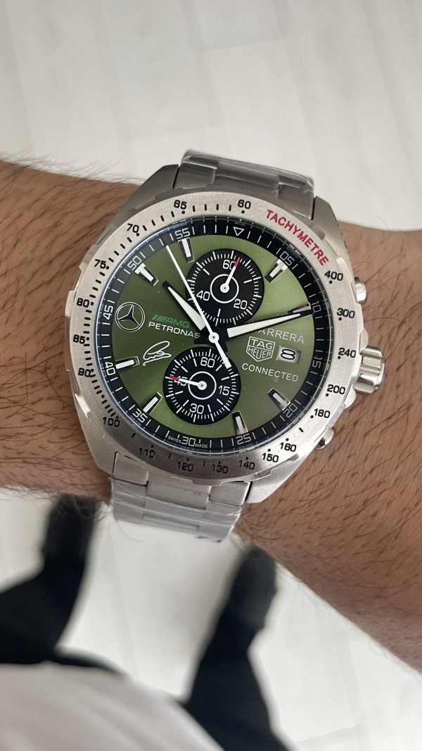 TAG Heuer Petronas AMG Yeşil 43mm Replika Saat
