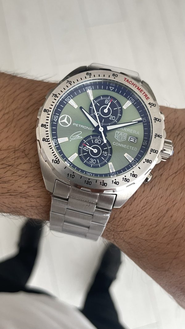 TAG Heuer Petronas AMG Yeşil 43mm Replika Saat