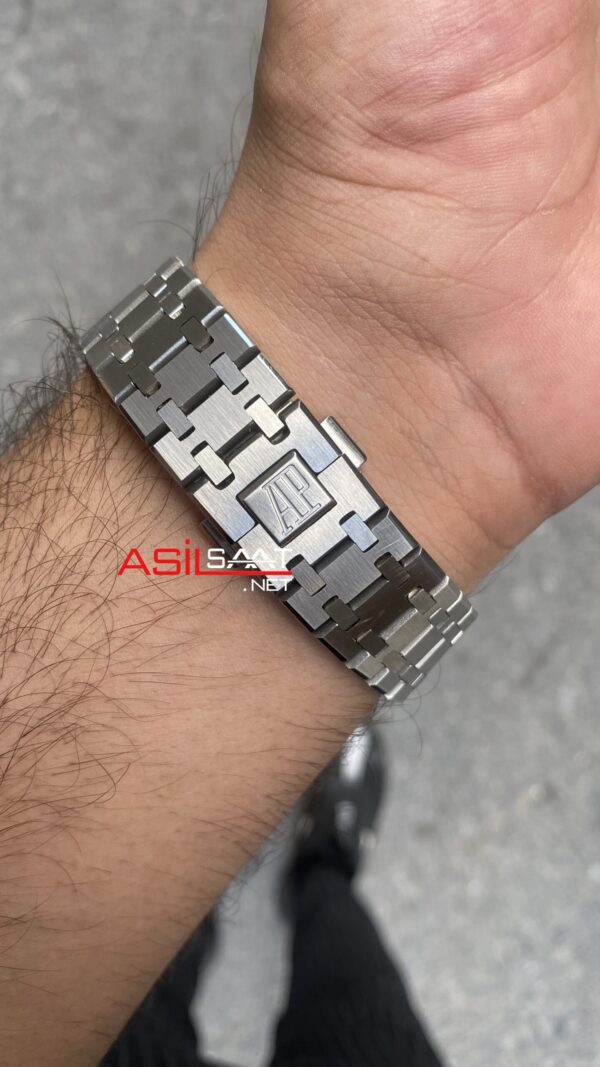 Audemars Piguet Royal Oak Skeleton 41 mm Gri Kadran Replika Saat