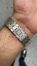 Audemars Piguet Royal Oak Skeleton 41 mm Mavi Kadran Replika Saat