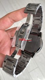 Burberry BU9351 The City Gunmetal Chronograph Gri 42mm Replika Saat