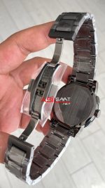 Burberry BU9365 The City Gunmetal Chronograph Mavi 42mm Replika Saat
