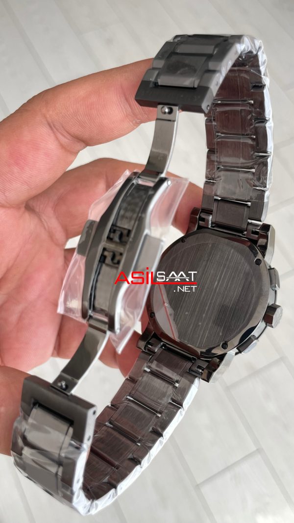 Burberry BU9365 The City Gunmetal Chronograph Mavi 42mm Replika Saat Burberry BU9365 The City Gunmetal Chronograph Mavi 42mm Replika Saat