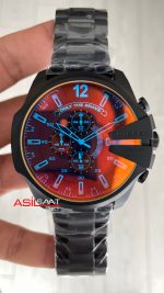 Diesel DZ4318 Mega Chief Black PVD 51mm Erkek Kol Saati