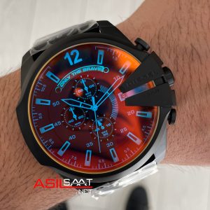 Diesel DZ4318 Mega Chief Black PVD 51mm Erkek Kol Saati