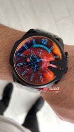 Diesel DZ4318 Mega Chief Black PVD 51mm Erkek Kol Saati